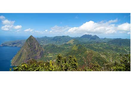 Gros Piton
Gros Piton - Petit Piton From Gros Piton© By Flickr User Trent_Foley