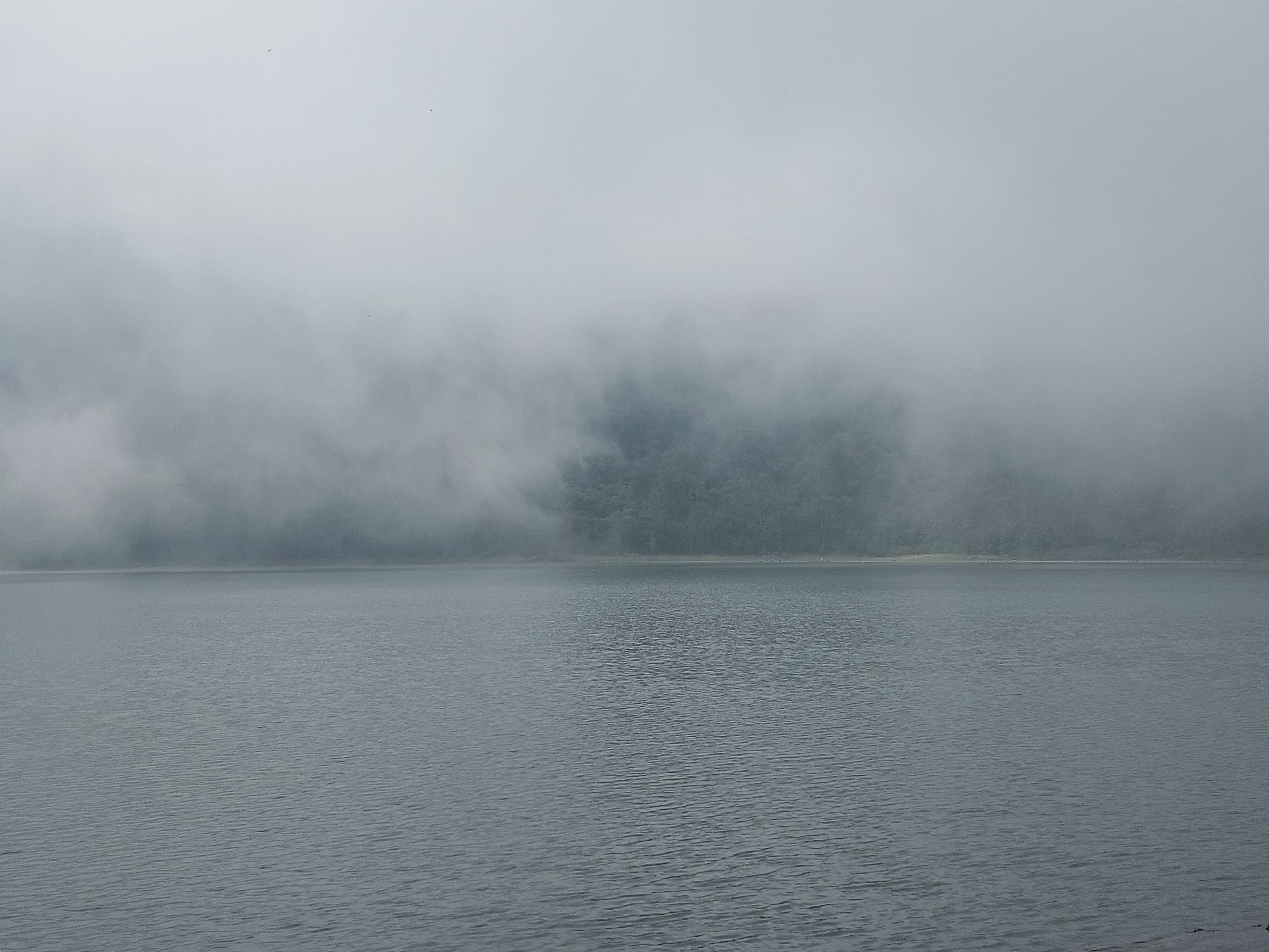 Chicabal Crater Lake 
Across the mysterious lake - © William Mackesy