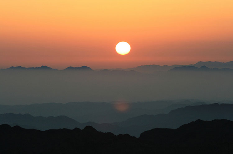 Mount Sinai
Sunrise on Mount Sinai - © From Flickr user KarlKarl
