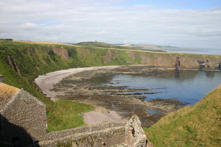 United Kingdom Scotland Aberdeenshire, Dunottar, Toward Stonehaven, Walkopedia