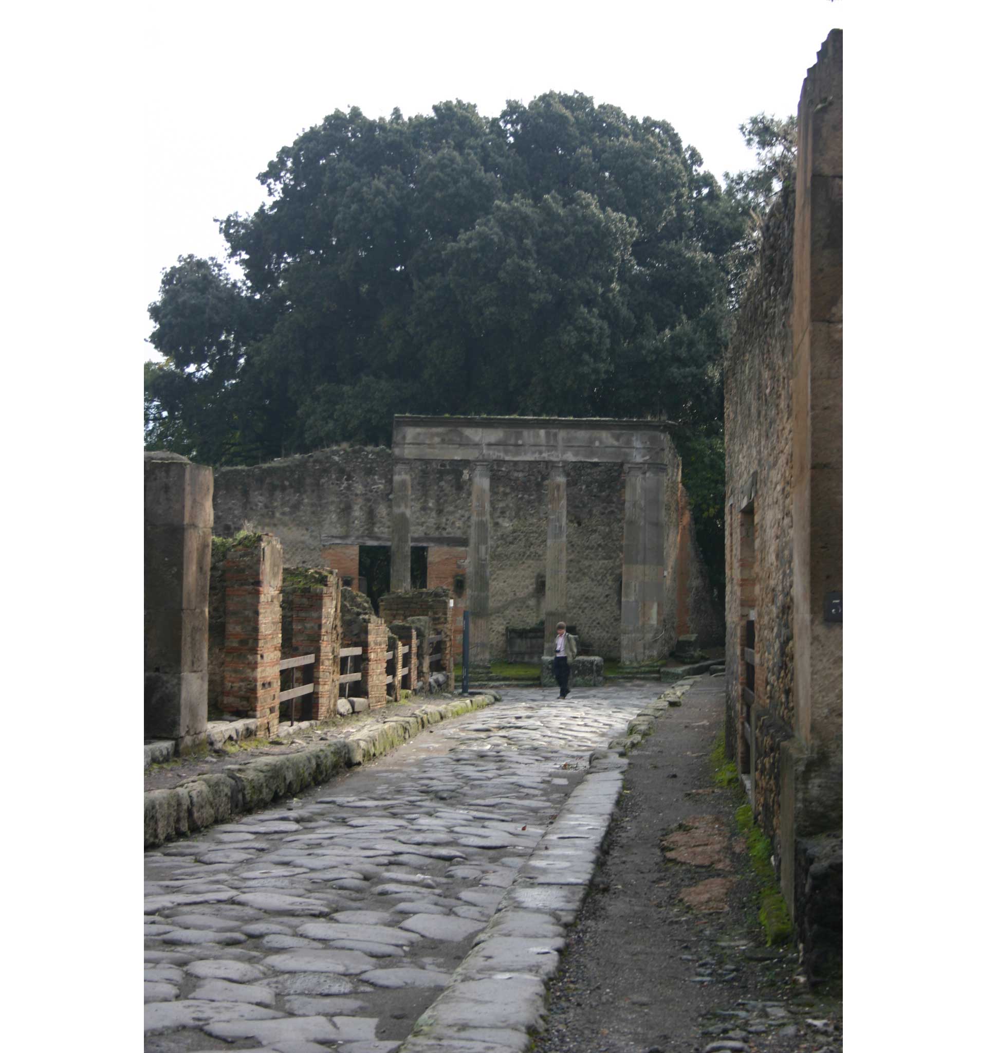 Italy Campania, Across Pompeii, Pompeii - the street, Walkopedia