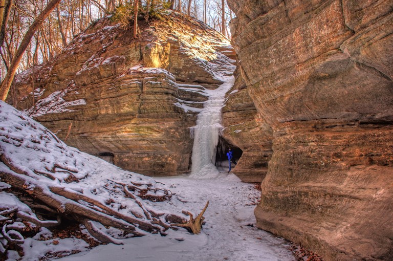 USA Mid-west, Matthiessen State Park, Cedar Point , Walkopedia