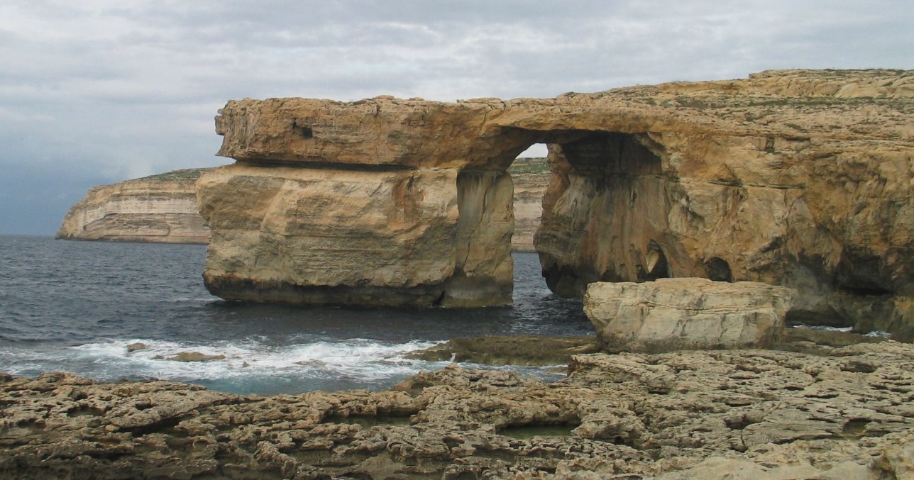 Malta, Gozo Coastal Walk, Azure window, Walkopedia