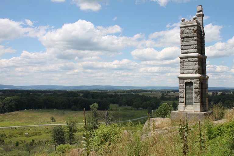 USA Eastern, Gettysburg, 91st Pennsylvania Monument, Gettysburg, Walkopedia