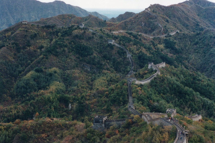 China, Great Wall, Classic view, near Badeling, N of Beijing, Walkopedia