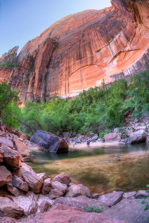 USA SW: Zion, Zion National Park, Zion National Park - Emerald Pool, Walkopedia