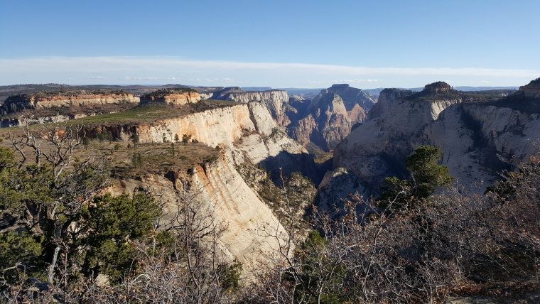 USA SW: Zion, Zion National Park, west rim trail, Walkopedia