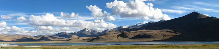 India Ladakh, Markha Valley, Tso Kar Panorama, Walkopedia