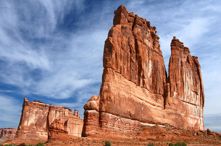 USA SW: Arches NP, Arches National Park, The Organ, Arches National Park, Walkopedia