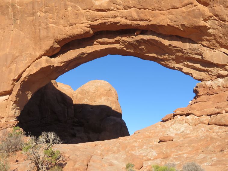 USA SW: Arches NP, Arches National Park, North Window, Walkopedia