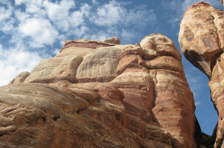 USA SW: Canyonlands NP, Chesler Park, Needles at Chesler Park, Walkopedia