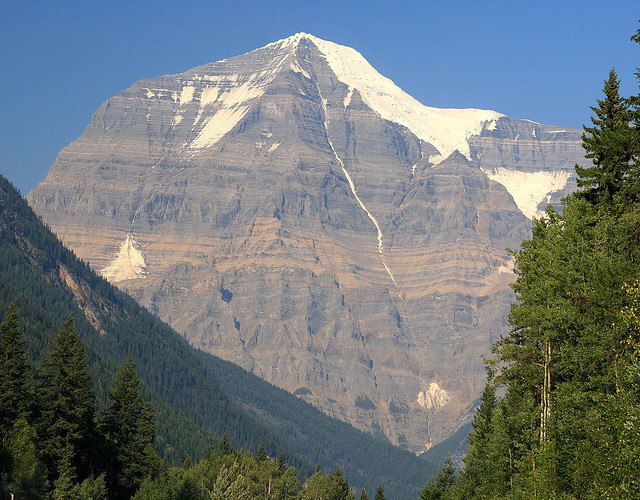 Canada Brit Col: Mt Robson NP,  Berg Lake, Berg Lake - Mt Robson, Walkopedia