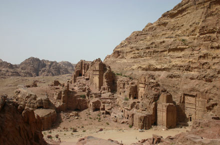 Petra Area: Royal Tombs - © William Mackesy
