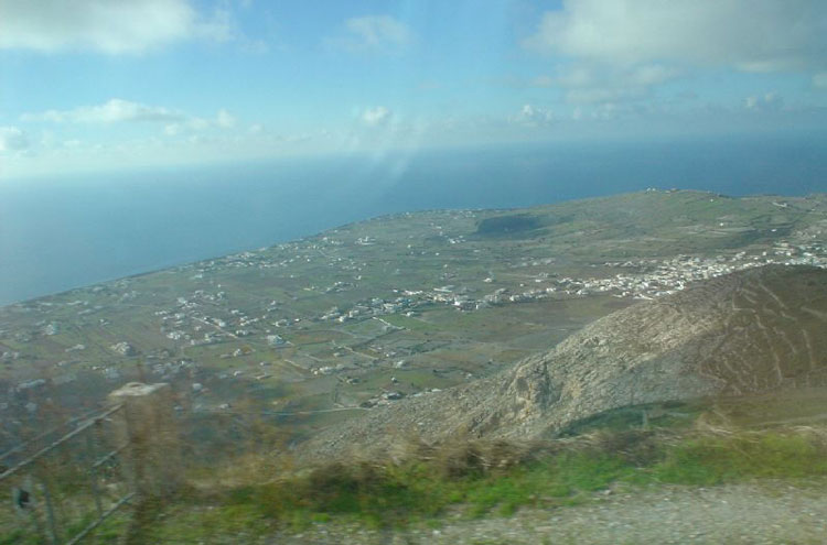 Greece Aegean Islands, Caldera Rim, Santorini, Santorini, Walkopedia