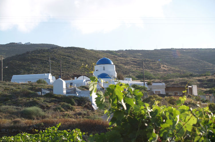 Greece Aegean Islands, Caldera Rim, Santorini, Santorini Church, Walkopedia