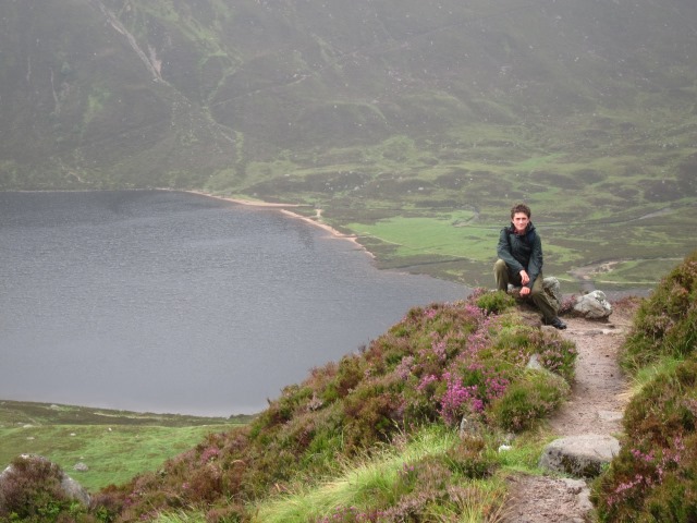 United Kingdom Scotland Cairngorms, Lochnagar and Loch Muick, From just below Glas-Altt, Walkopedia