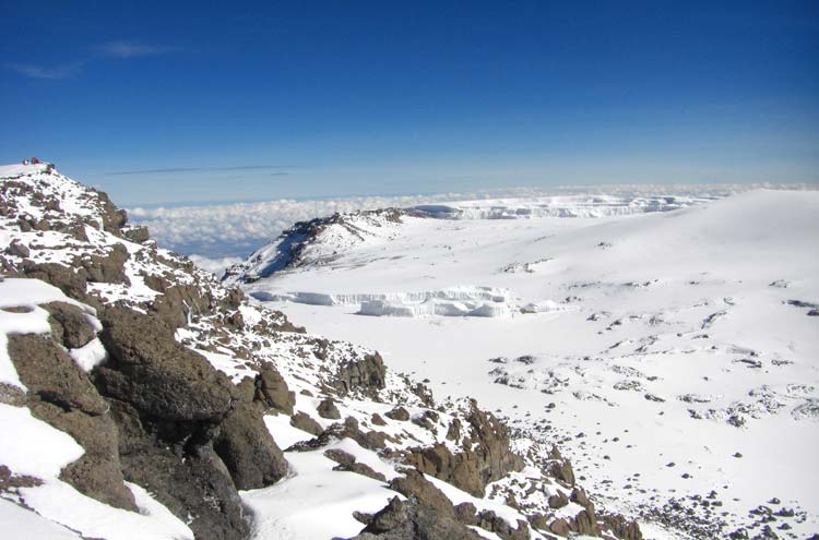 Climbing Kilimanjaro Summit: © Copyright Emily Townsend