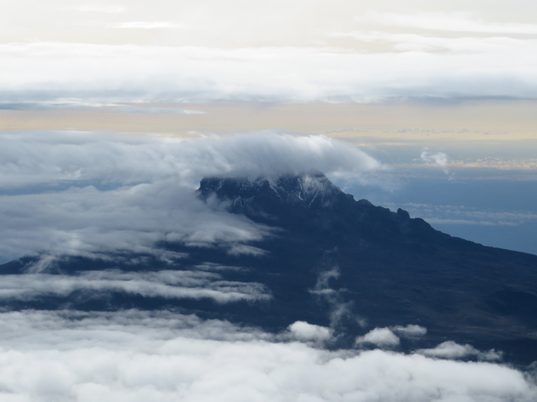 Tanzania Mount Kilimanjaro, Climbing Kilimanjaro Summit, Mawenzi from summit ridge , Walkopedia