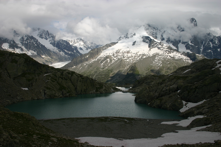 France Alps Aiguilles Rouges, Aiguilles Rouges, Mt Blanc From Lac Blanc, Walkopedia