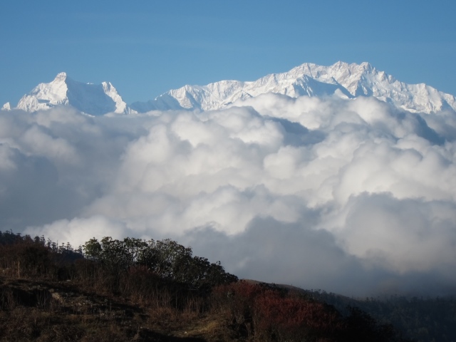 India Sikkim and nearby, Singalila Ridge, Sandakphu, evening, Walkopedia