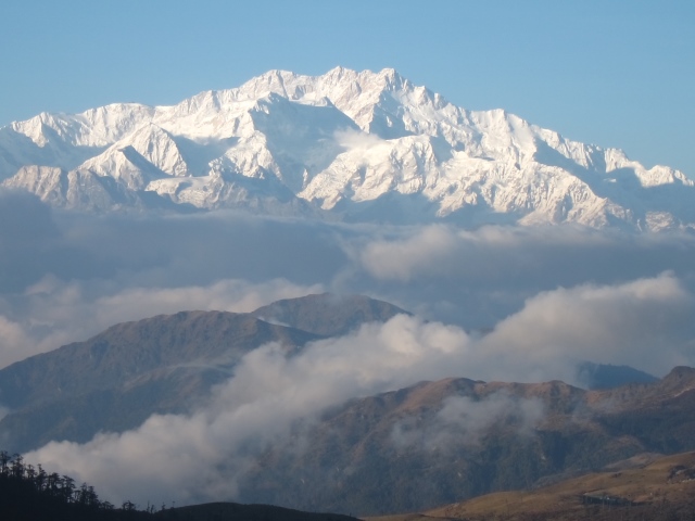 India Sikkim and nearby, Singalila Ridge, Sandakphu, evening light, Walkopedia