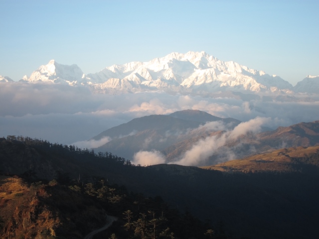 India Sikkim and nearby, Singalila Ridge, Sandakphu, evening light, Walkopedia