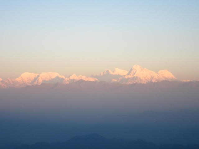 India Sikkim and nearby, Singalila Ridge, Everest group from Sandakphu, Walkopedia