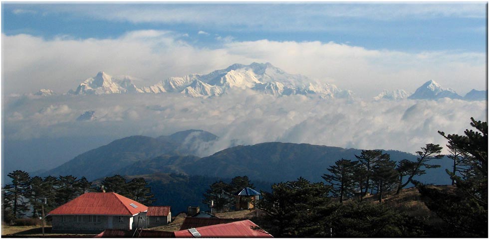 India Sikkim and nearby, Singalila Ridge, Kangchenjunga From Sandakphu, Walkopedia