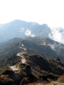 India Sikkim and nearby, Singalila Ridge, Singalila Ridge, southward, Walkopedia