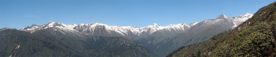 India Sikkim and nearby, Singalila Ridge, Northern end of the Singalila Ridge, Walkopedia