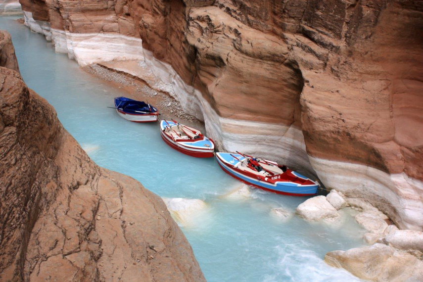 USA SW: Grand Canyon, Havasu Canyon, Doryies in Havasu, Walkopedia