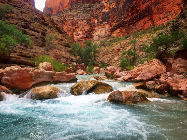 USA SW: Grand Canyon, Havasu Canyon, Havasu Canyon , Walkopedia