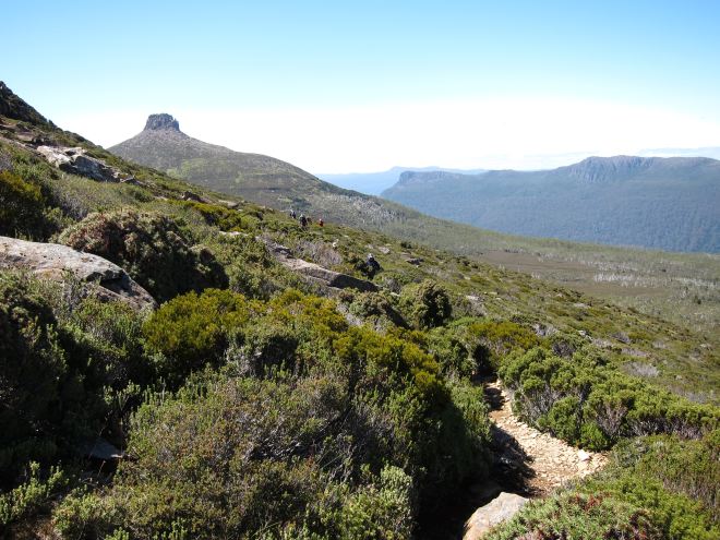 Australia Tasmania, Overland Track, Day 4 - Across Doris' Flank, Walkopedia