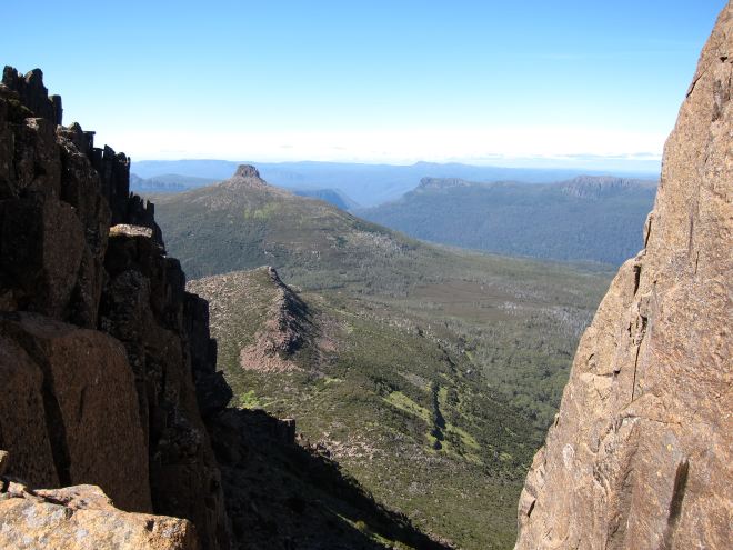 Australia Tasmania, Overland Track, Day 4 - Pelion From Ossa, Walkopedia