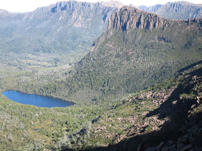 Australia Tasmania, Overland Track, Day 4 - South From Ossa Couloir, Walkopedia