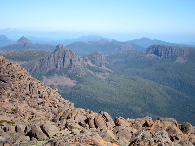 Australia Tasmania, Overland Track, Day 4 - West From Ossa, Walkopedia