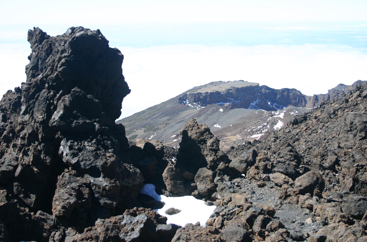 Spain Canary Islands: Tenerife, El Teide and Pico Viejo, Pico Viejo From El Tiede, Walkopedia