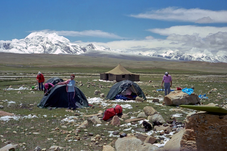 China Tibet, Shishapangma Base Camp, Base Camp , Walkopedia