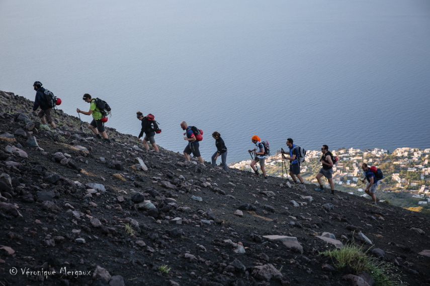 Italy Aeolian Islands, Stromboli, Stromboli Climb, Walkopedia