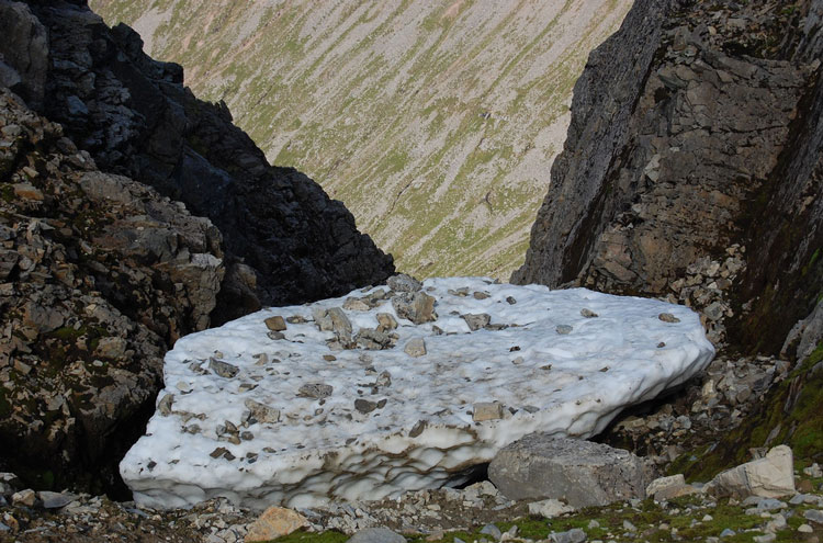 United Kingdom Scotland SW Highlands, Ben Nevis, Ben Nevis Ice Formation, Walkopedia