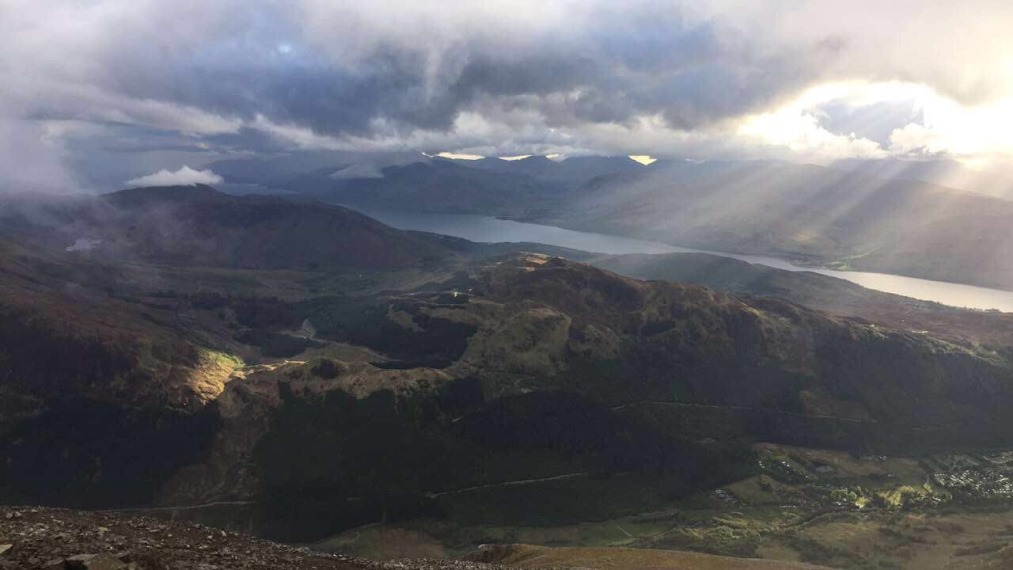 United Kingdom Scotland SW Highlands, Ben Nevis, From Ben Nevis, Walkopedia