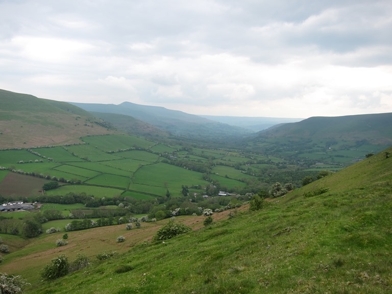 United Kingdom Wales Black Mountains, Castell Dinas and Rhiangoll Valley, , Walkopedia