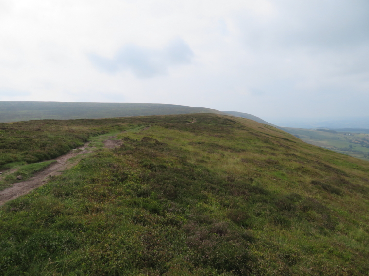 United Kingdom Wales Black Mountains, Hatterrall Ridge, Black Hill  flank looking north, Walkopedia