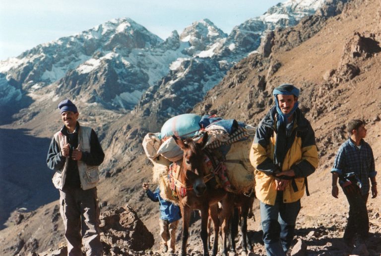 Morocco High Atlas, Jebel Toubkal Area, The team , Walkopedia