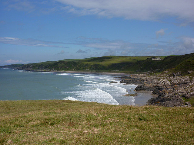 United Kingdom Scotland Borders, The Borders, Southern Uplands Way - Killantringan Bay , Walkopedia