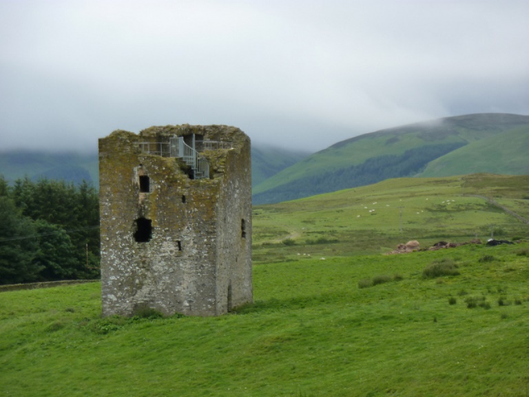 Southern Uplands Way: dryhope Tower  - © flickr user Andrew Bowden