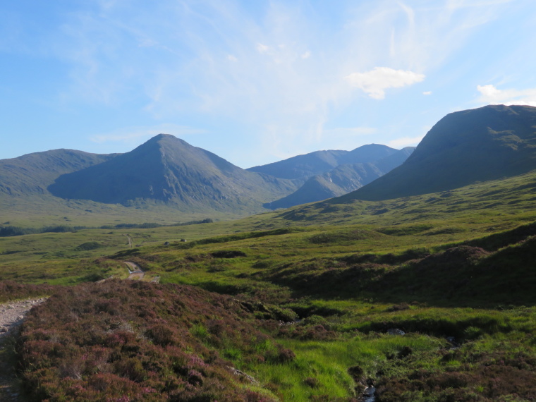 United Kingdom Scotland SW Highlands, West Highland Way, Looking back south over the Ba glen, by Rannoch Moor, Walkopedia