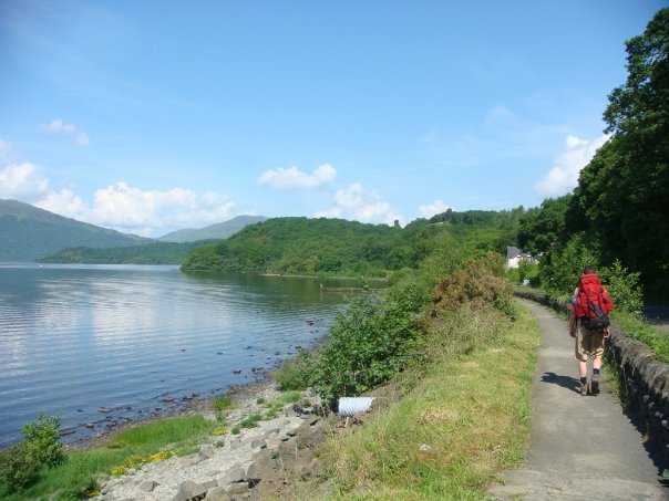 United Kingdom Scotland SW Highlands, West Highland Way, Loch Lomond, Walkopedia