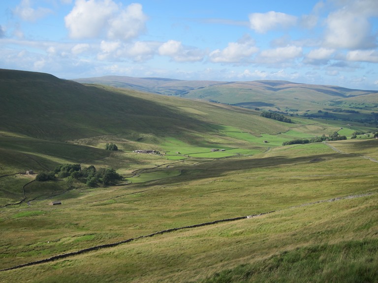 United Kingdom England Yorkshire Dales, Wensleydale, Sleddale from Cam High Road, Walkopedia