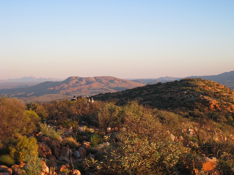 Australia Northern Territory, West Macdonnell Ranges, From Mt Sonder, Walkopedia